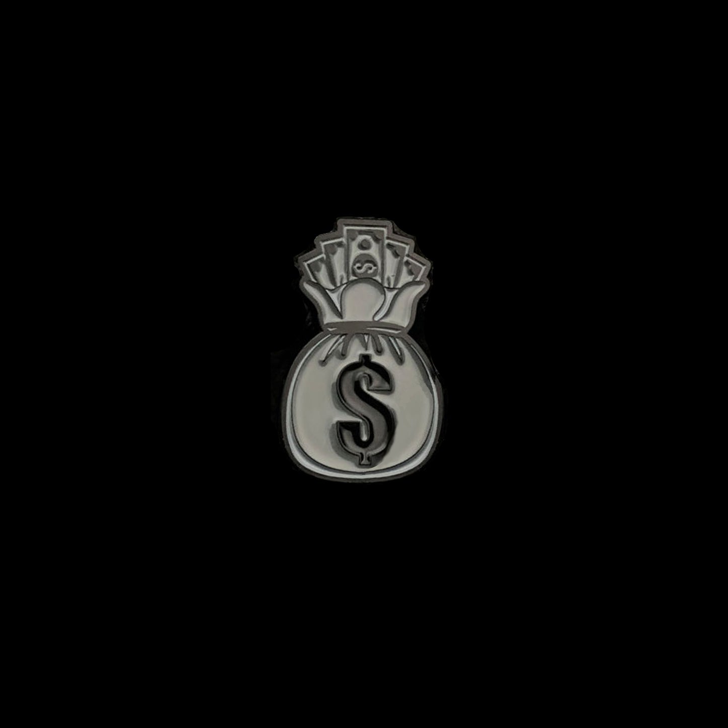 "Cash Me Out" Money Bag Ball Marker - Black