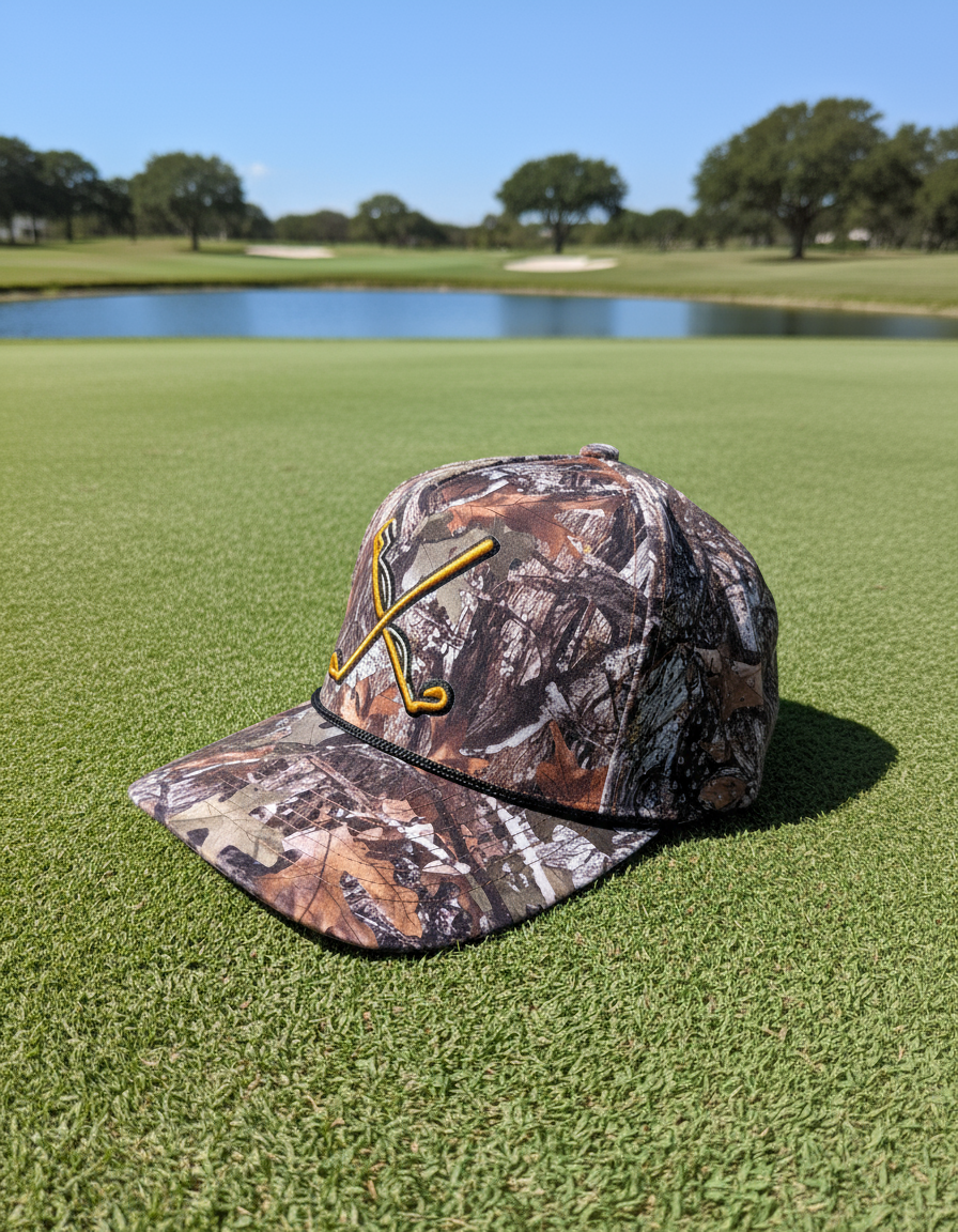 Club & Cast - Tree Camo Orange Rope