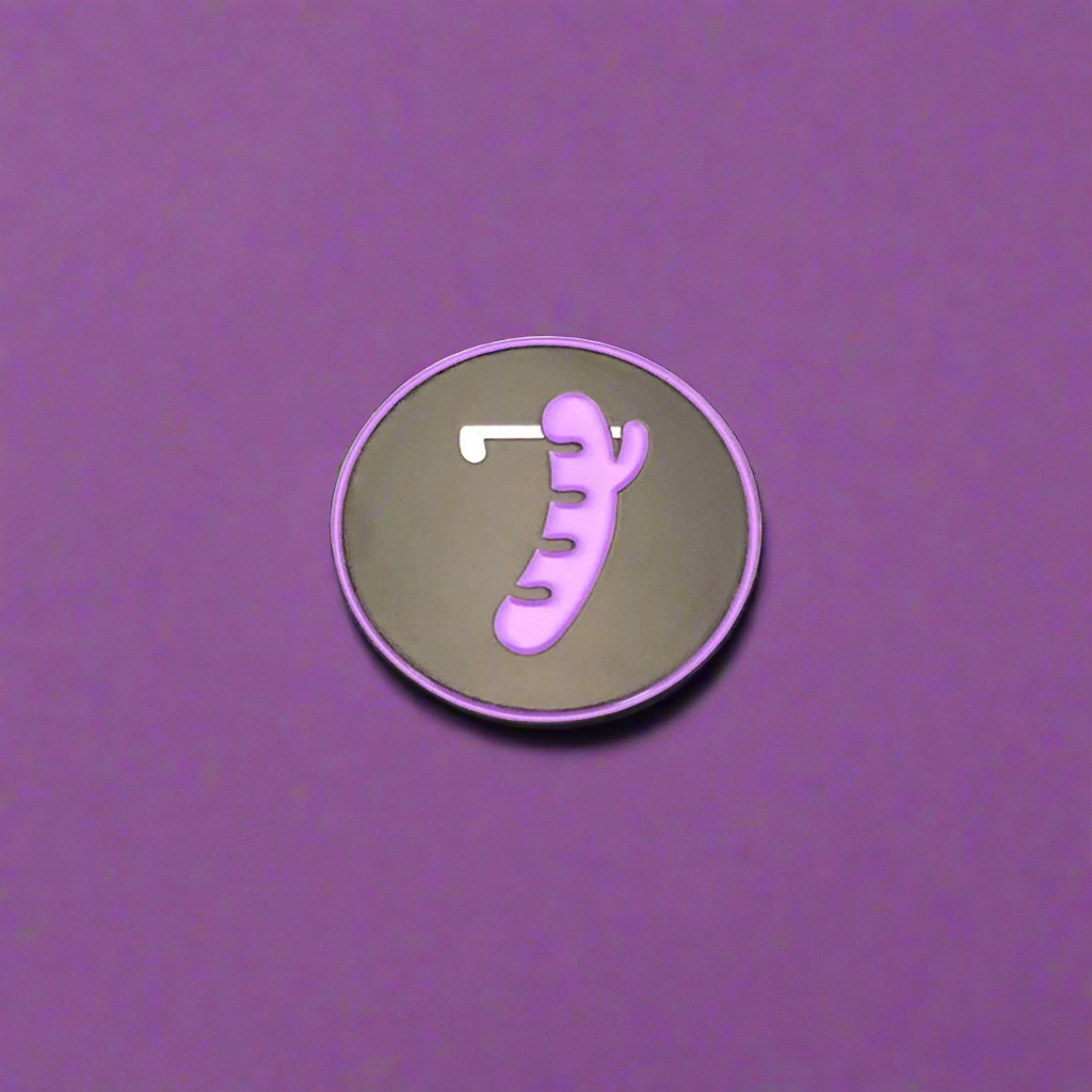 Glizzy Golf Marker - Purple