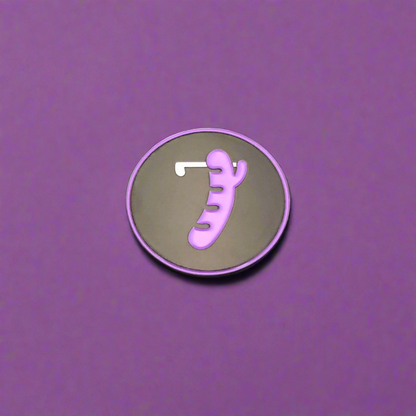 Glizzy Golf Marker - Purple