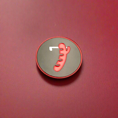 Glizzy Golf Marker - Red