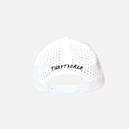 WHITE GOLFER HAT